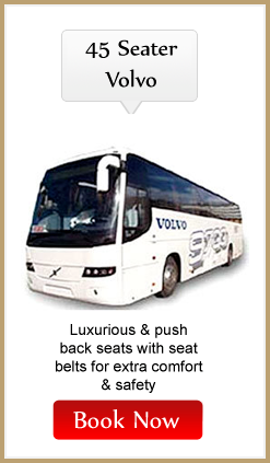 45 Seater Bus Services Faridabad, Noida, Gurgaon, Delhi NCR