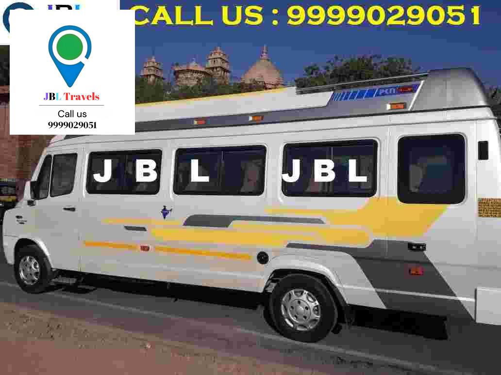 15 Seater Bus Hire in Gurgaon