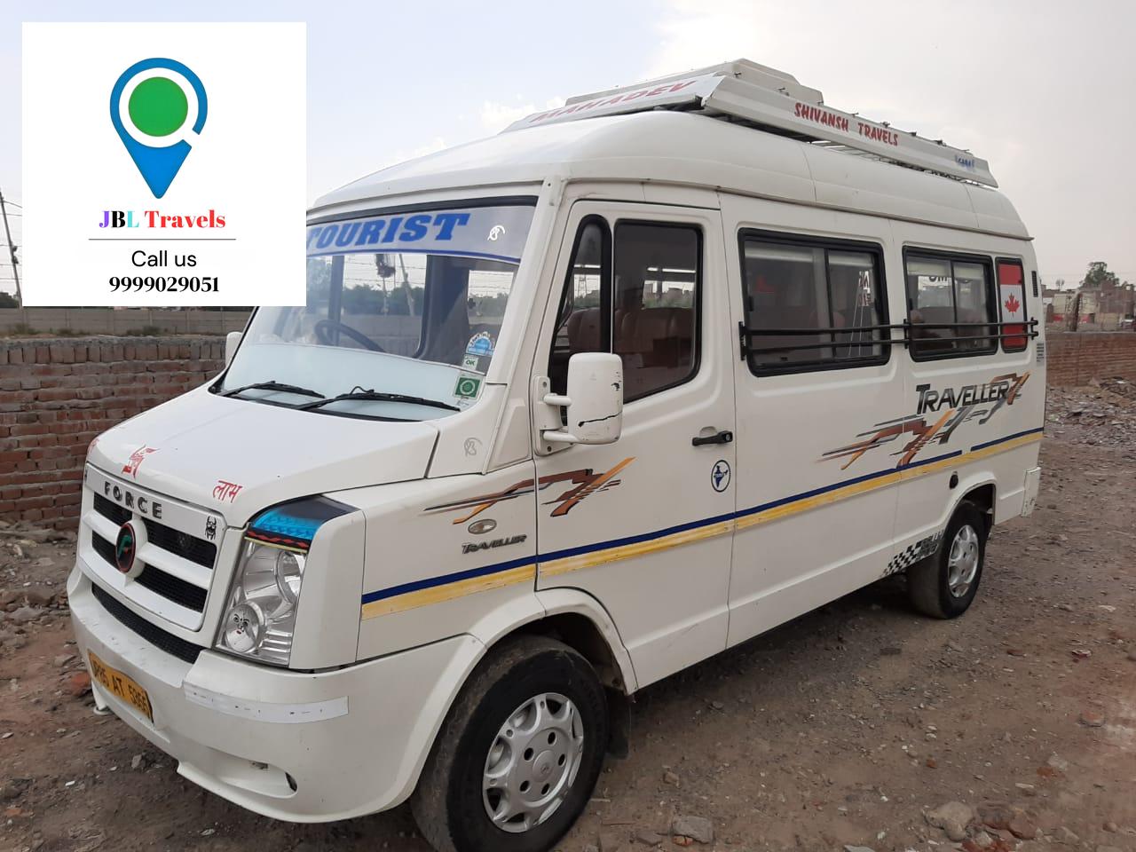 16 Seater Tempo Traveller in Delhi