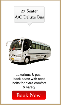 27 Seater Bus Services Faridabad, Noida, Gurgaon, Delhi NCR